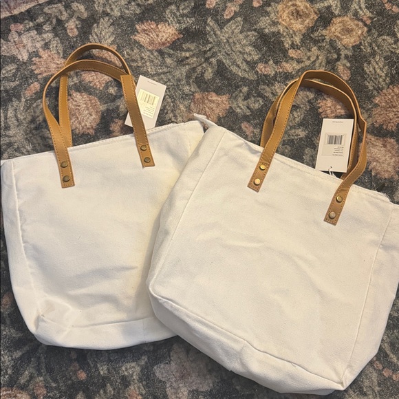 Cozy Earth Bamboo Bags - Set of 2 Tote Bag NEW - Picture 3 of 3
